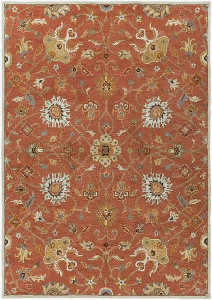 LIVABLISS Caesar CAE-1119 Rust Hand Tufted Area Rug