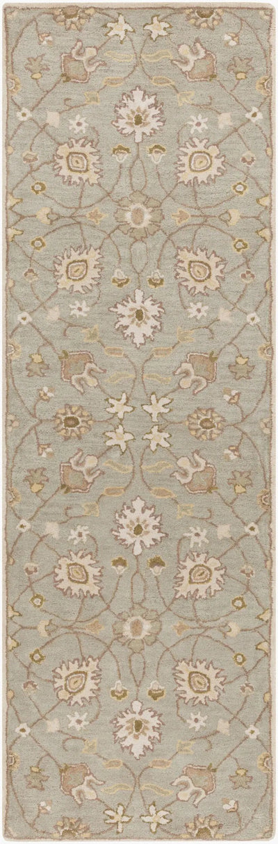 Caesar CAE-1121 Gray Area Rug by LIVABLISS
