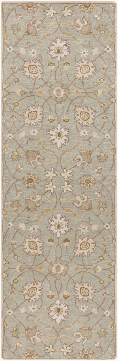 LIVABLISS Caesar CAE-1121 Gray Hand Tufted Area Rug