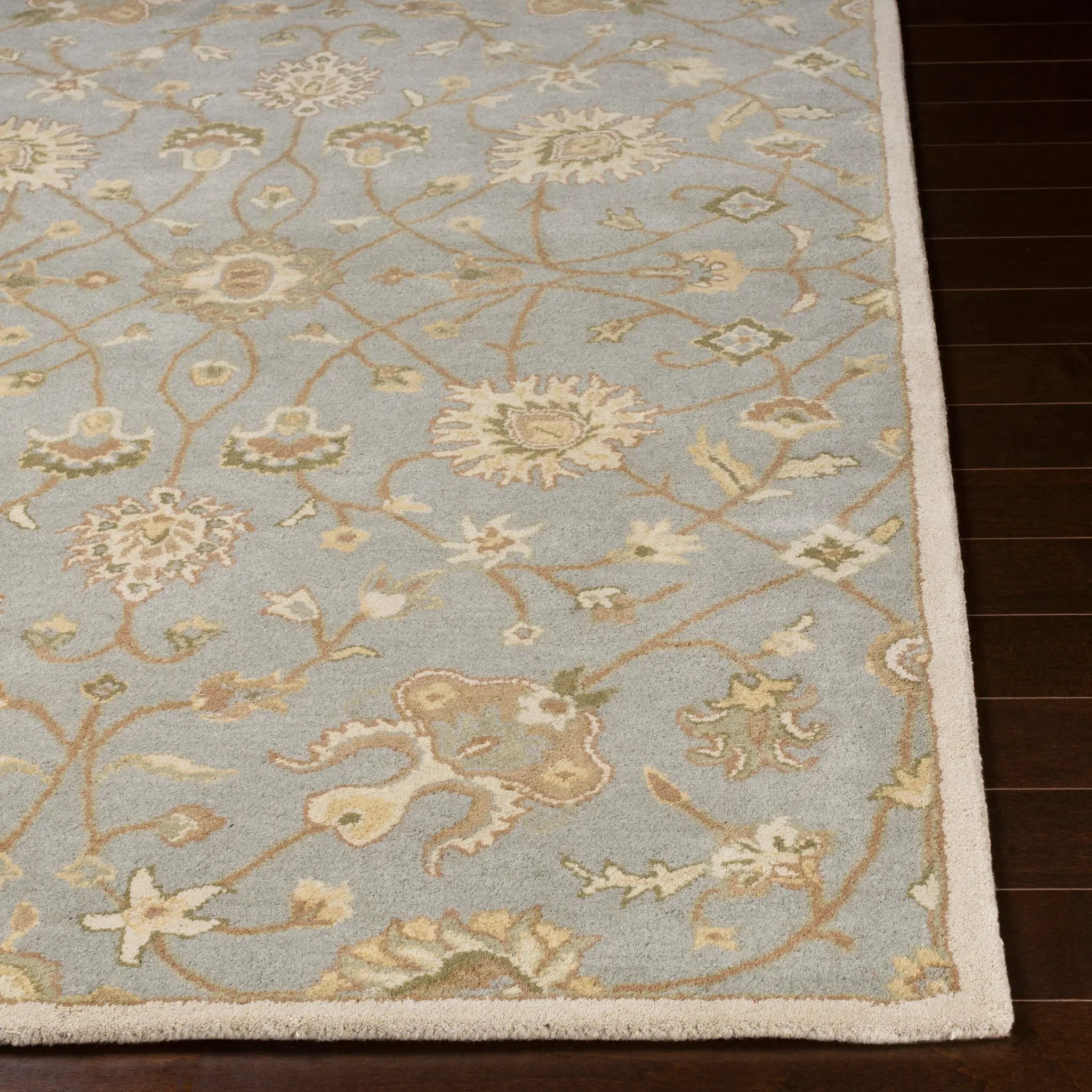 Caesar CAE-1121 Gray Area Rug by LIVABLISS