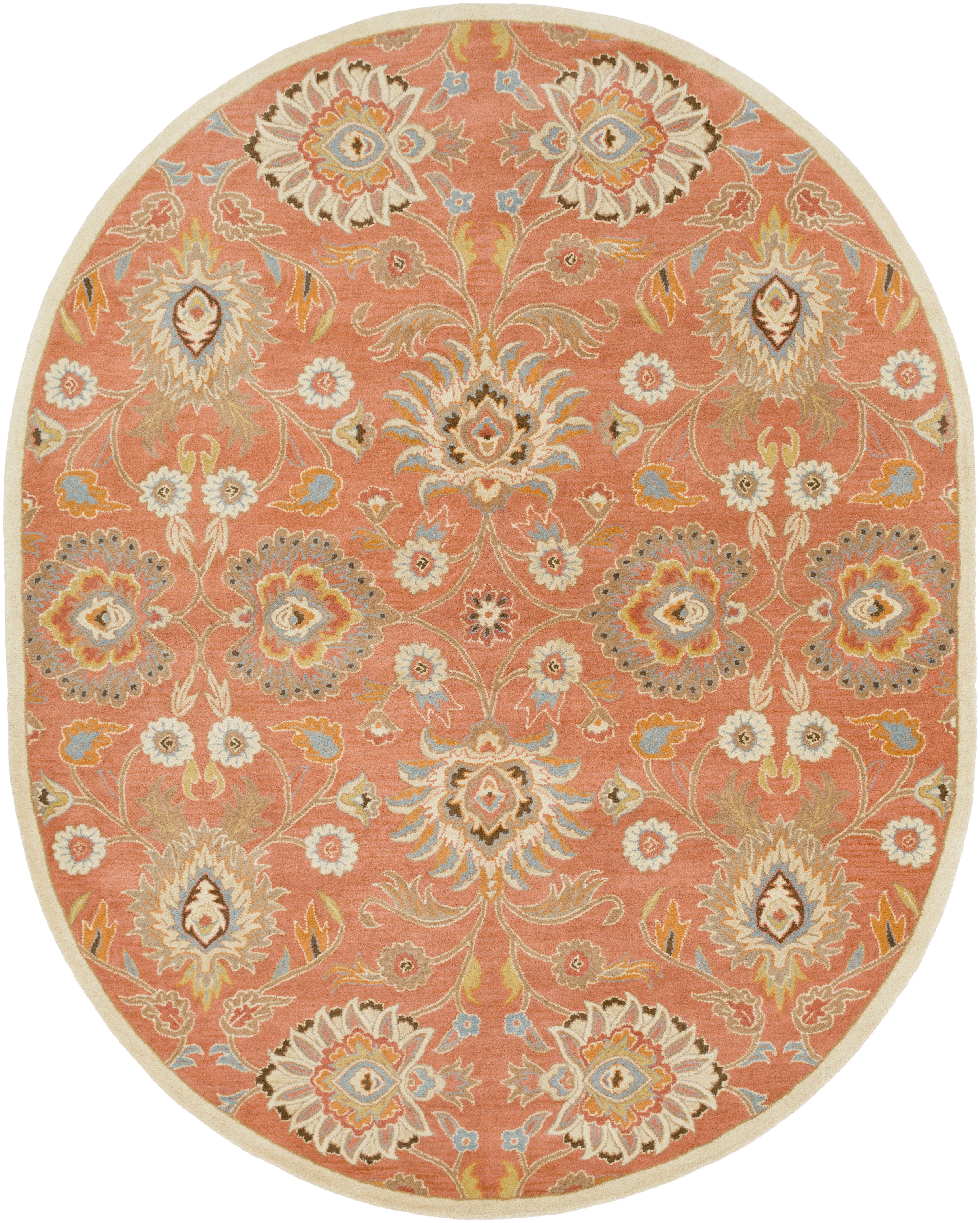 LIVABLISS Caesar CAE-1124 Rust Area Rug