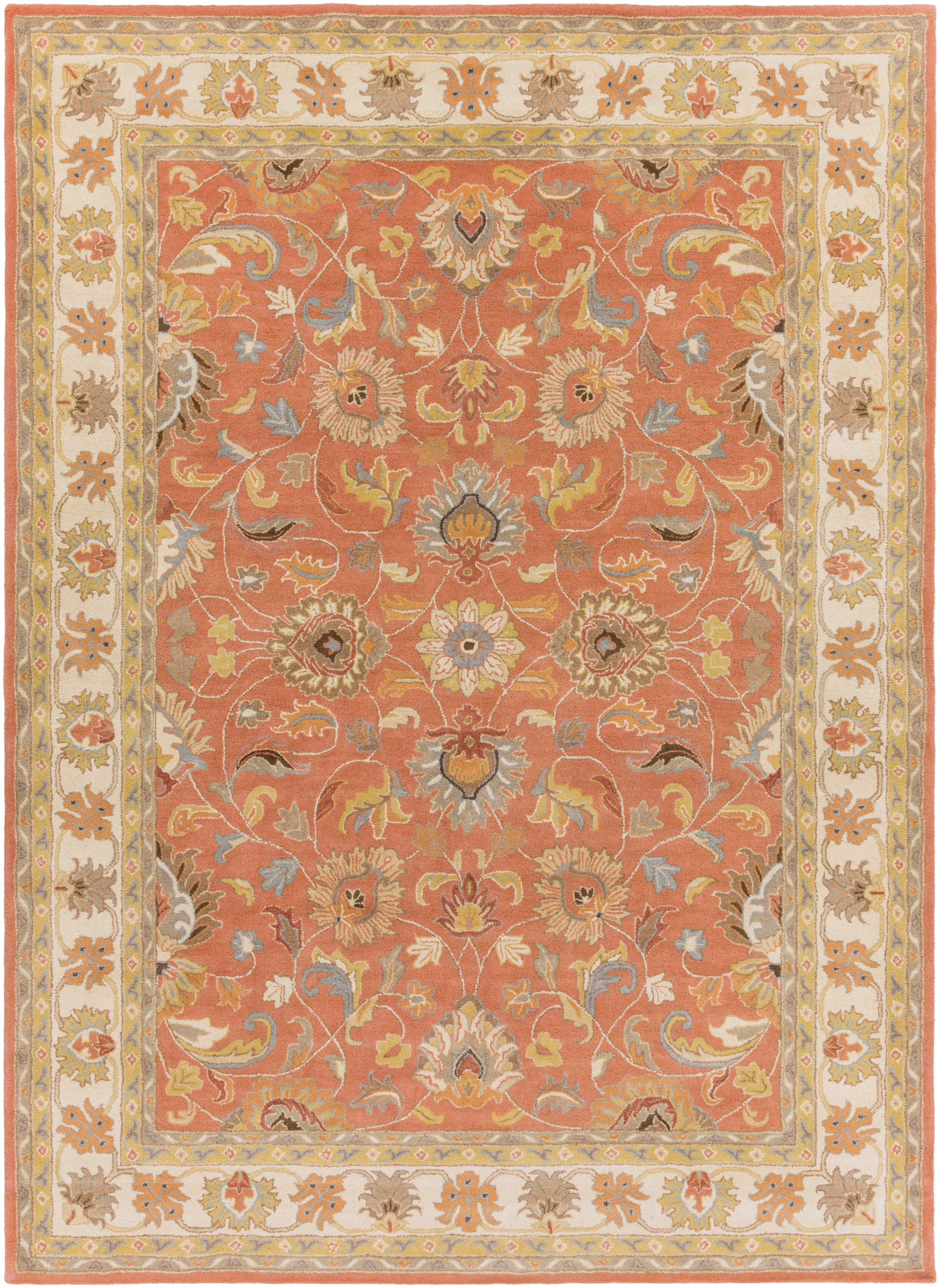 LIVABLISS Caesar CAE-1124 Rust Area Rug