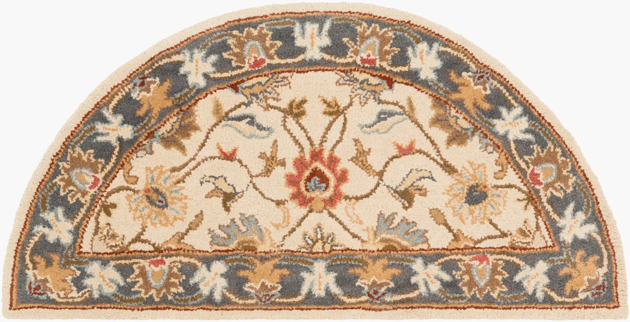 Caesar CAE-1125 Beige Area Rug by LIVABLISS
