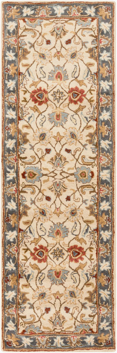 Caesar CAE-1125 Beige Area Rug by LIVABLISS