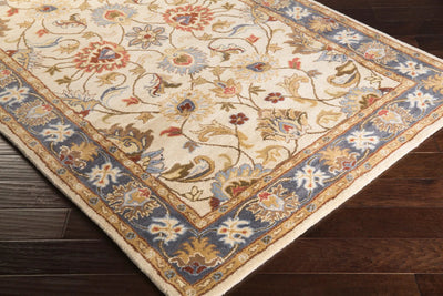Caesar CAE-1125 Beige Area Rug by LIVABLISS