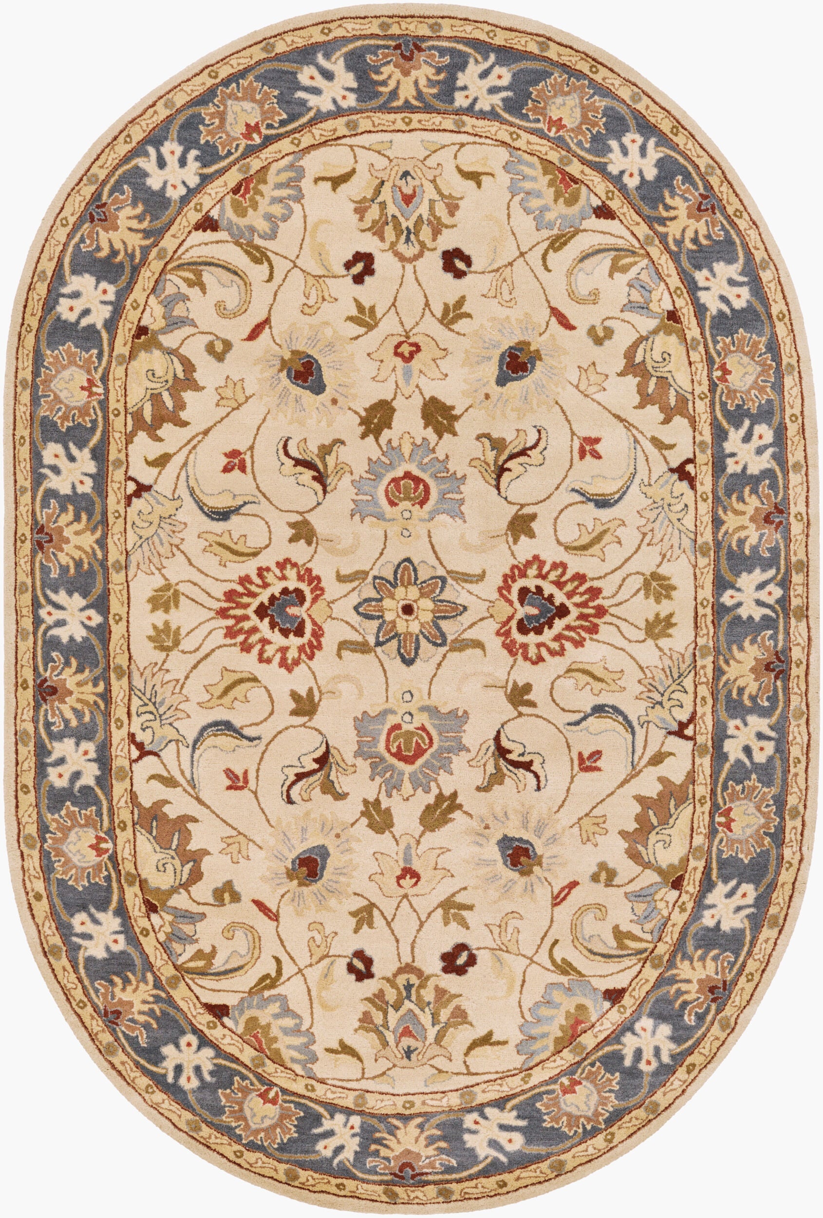 LIVABLISS Caesar CAE-1125 Beige Hand Tufted Area Rug