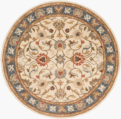 Caesar CAE-1125 Beige Area Rug by LIVABLISS
