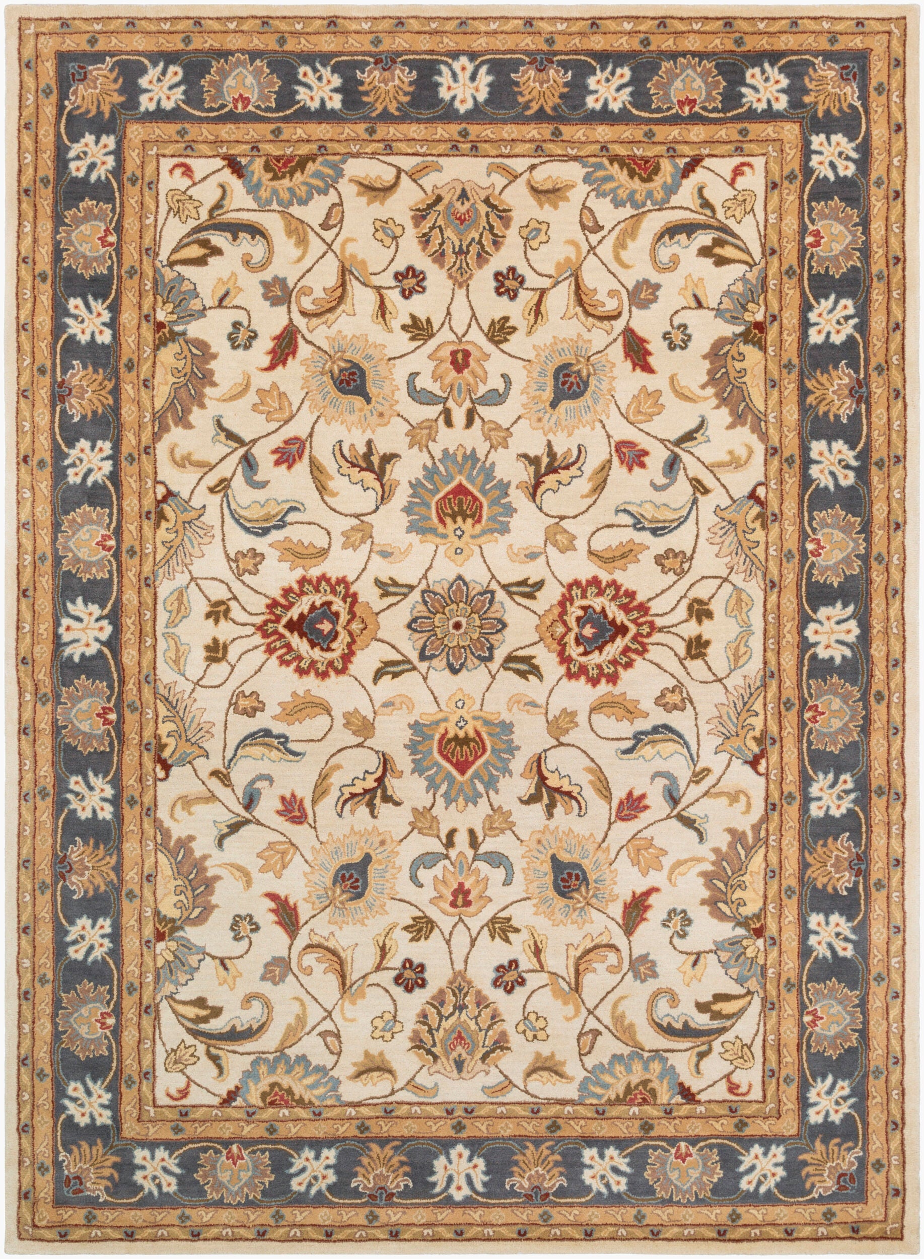 LIVABLISS Caesar CAE-1125 Beige Hand Tufted Area Rug