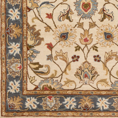 Caesar CAE-1125 Beige Area Rug by LIVABLISS