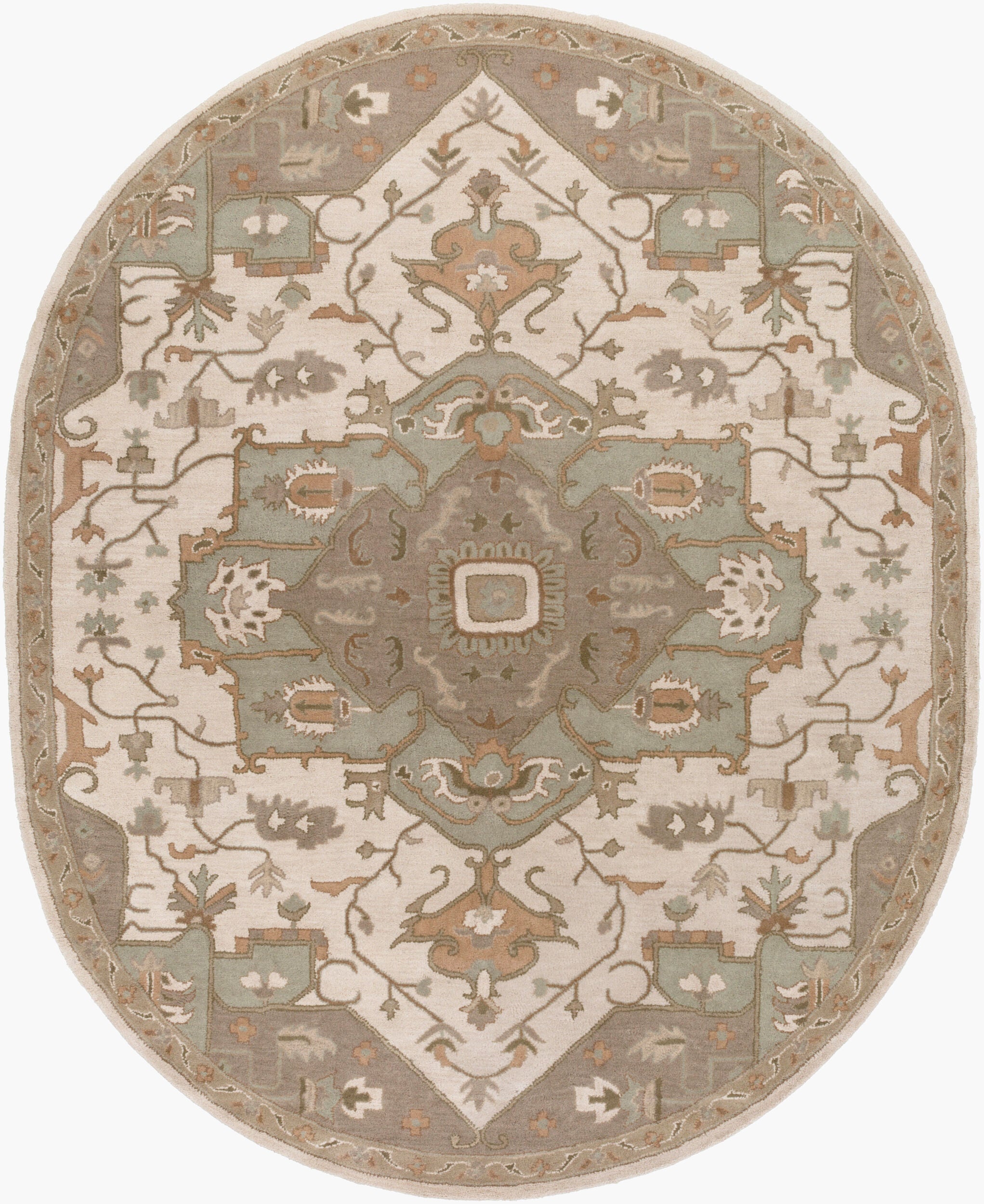 LIVABLISS Caesar CAE-1143 Beige Hand Tufted Area Rug