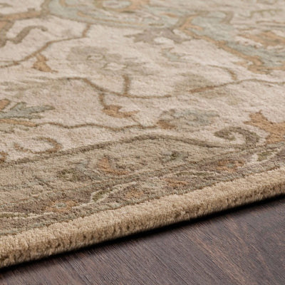 Caesar CAE-1143 Beige Area Rug by LIVABLISS