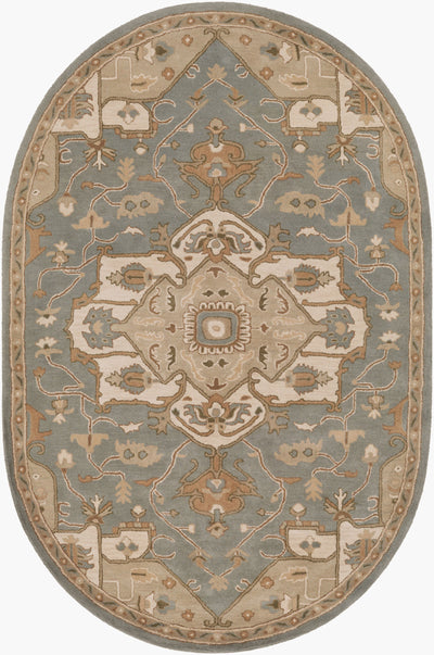 LIVABLISS Caesar CAE-1144 Medium Gray Hand Tufted Area Rug