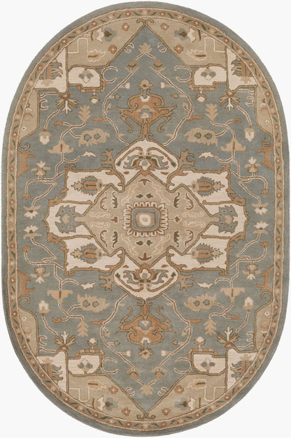 LIVABLISS Caesar CAE-1144 Medium Gray Hand Tufted Area Rug
