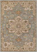 LIVABLISS Caesar CAE-1144 Medium Gray Hand Tufted Area Rug