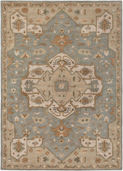 LIVABLISS Caesar CAE-1144 Medium Gray Hand Tufted Area Rug