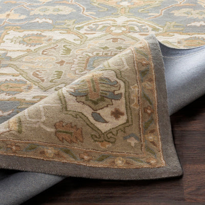 LIVABLISS Caesar CAE-1144 Medium Gray Hand Tufted Area Rug