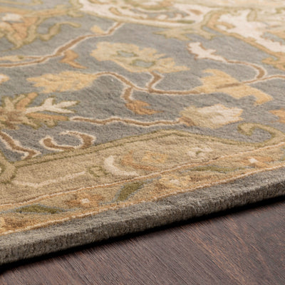 LIVABLISS Caesar CAE-1144 Medium Gray Hand Tufted Area Rug