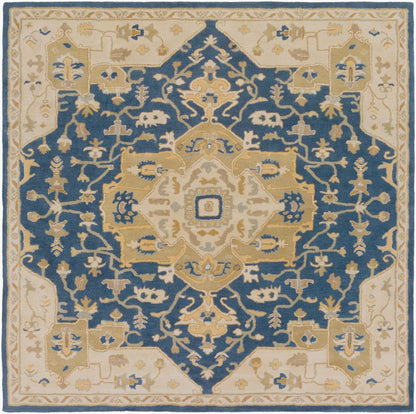 LIVABLISS Caesar CAE-1145 Ink-Blue Hand Tufted Area Rug