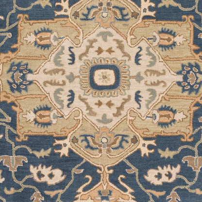 LIVABLISS Caesar CAE-1145 Ink-Blue Hand Tufted Area Rug