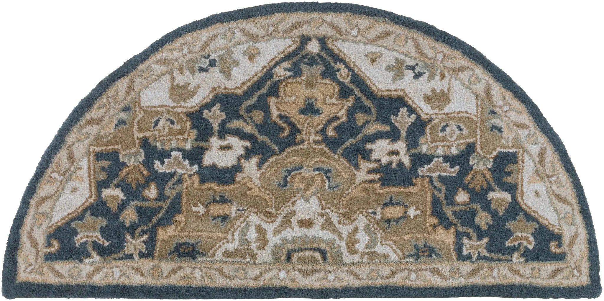 Caesar CAE-1154 Navy Area Rug by LIVABLISS