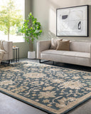 LIVABLISS Caesar CAE-1154 Navy Area Rug