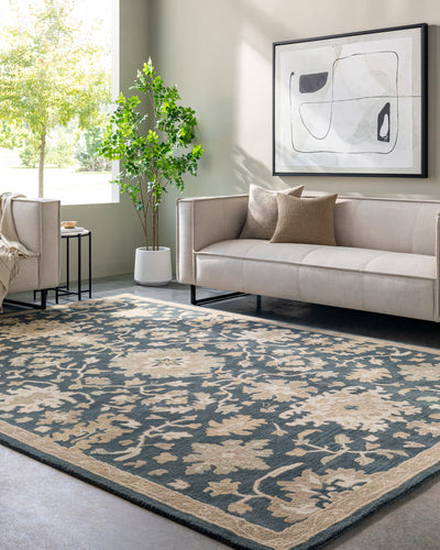 LIVABLISS Caesar CAE-1154 Navy Area Rug