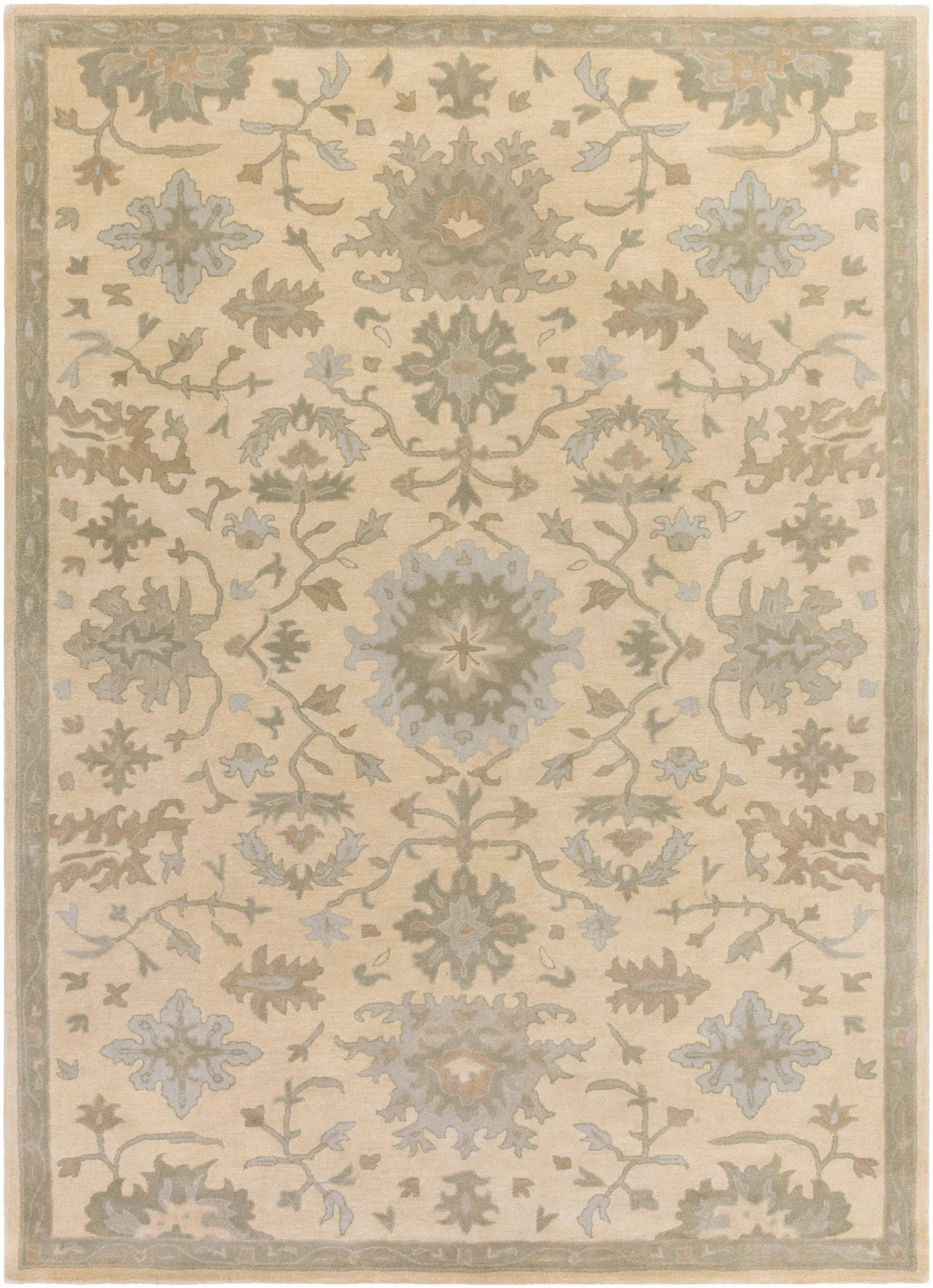 Caesar CAE-1161 Light-Beige Area Rug by LIVABLISS