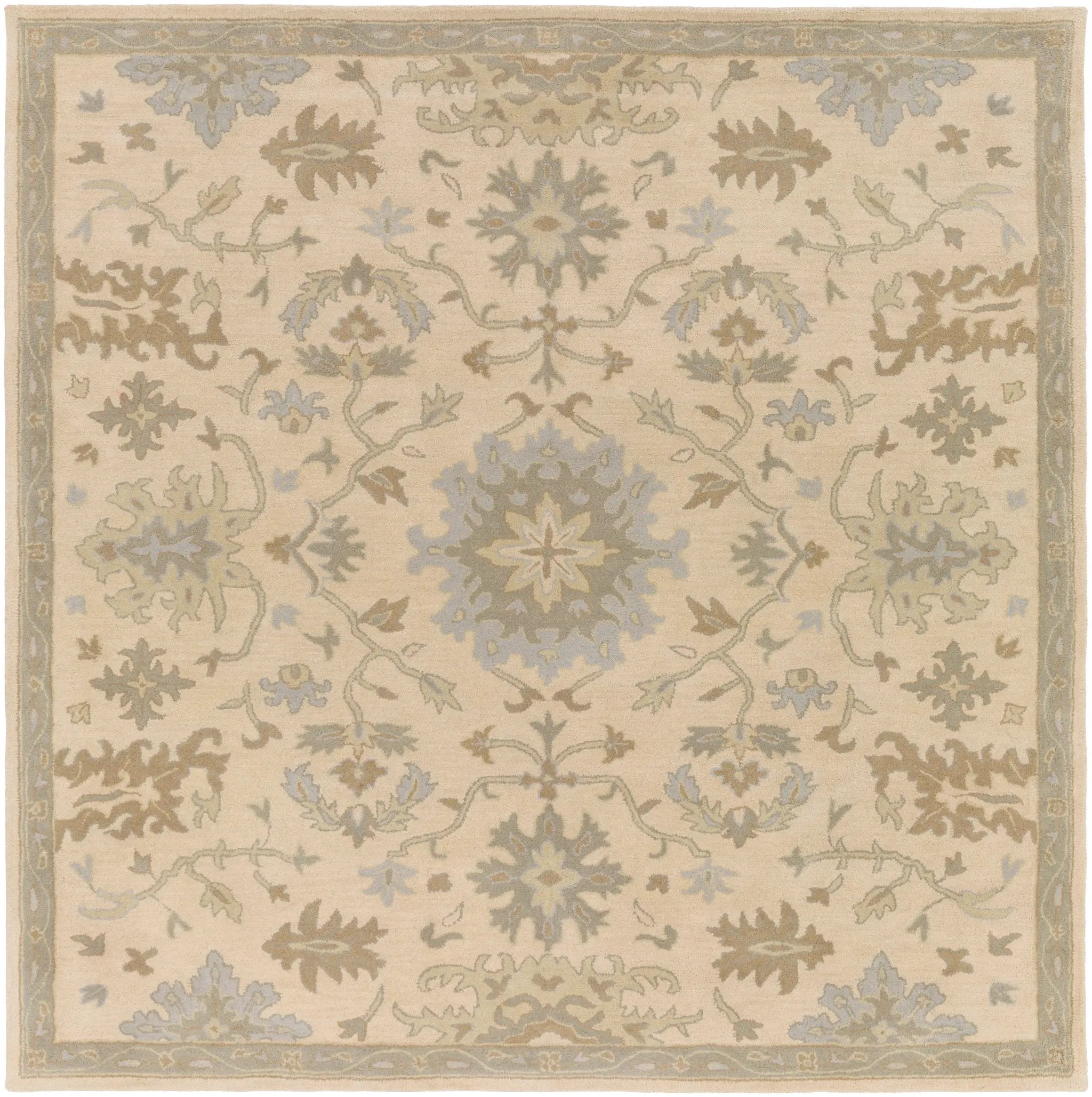 Caesar CAE-1161 Light-Beige Area Rug by LIVABLISS