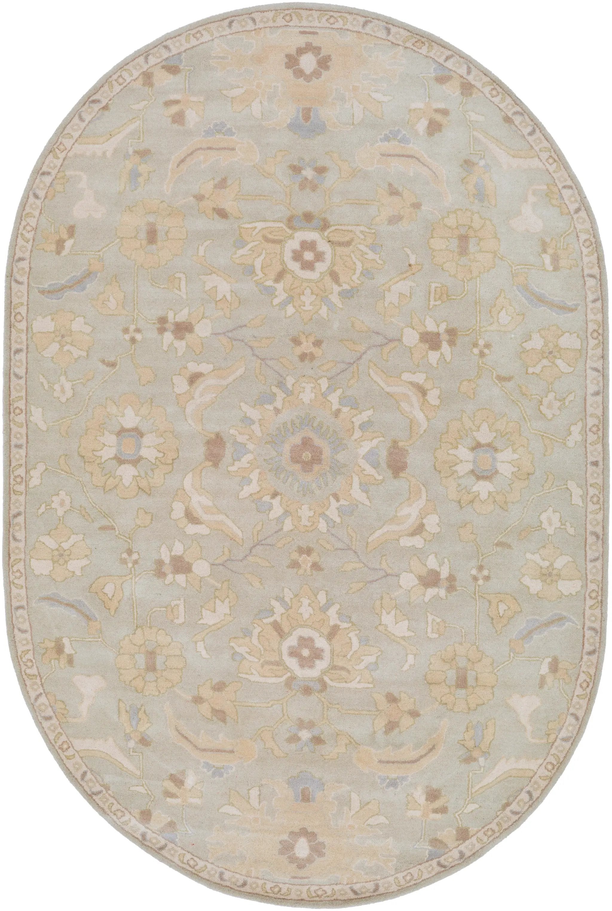 Caesar CAE-1162 Pale-Blue Area Rug by LIVABLISS