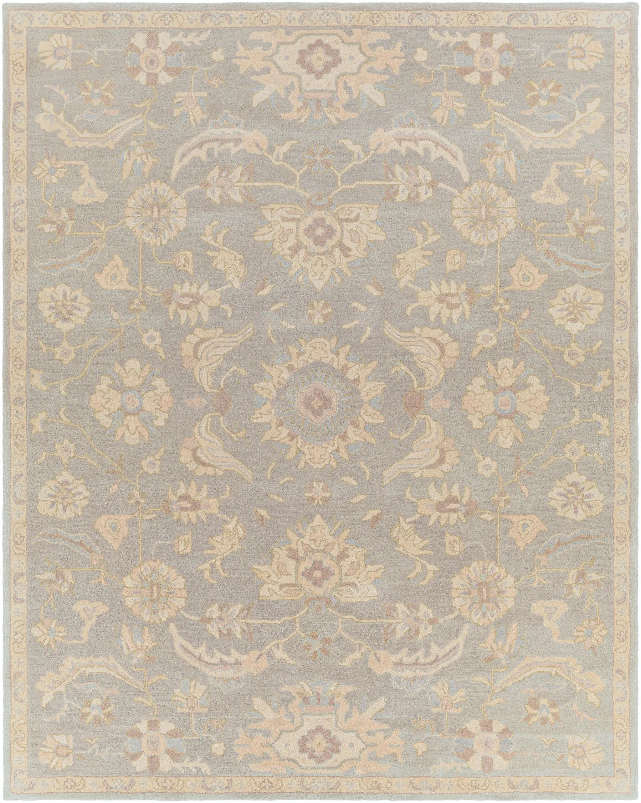Caesar CAE-1162 Pale-Blue Area Rug by LIVABLISS