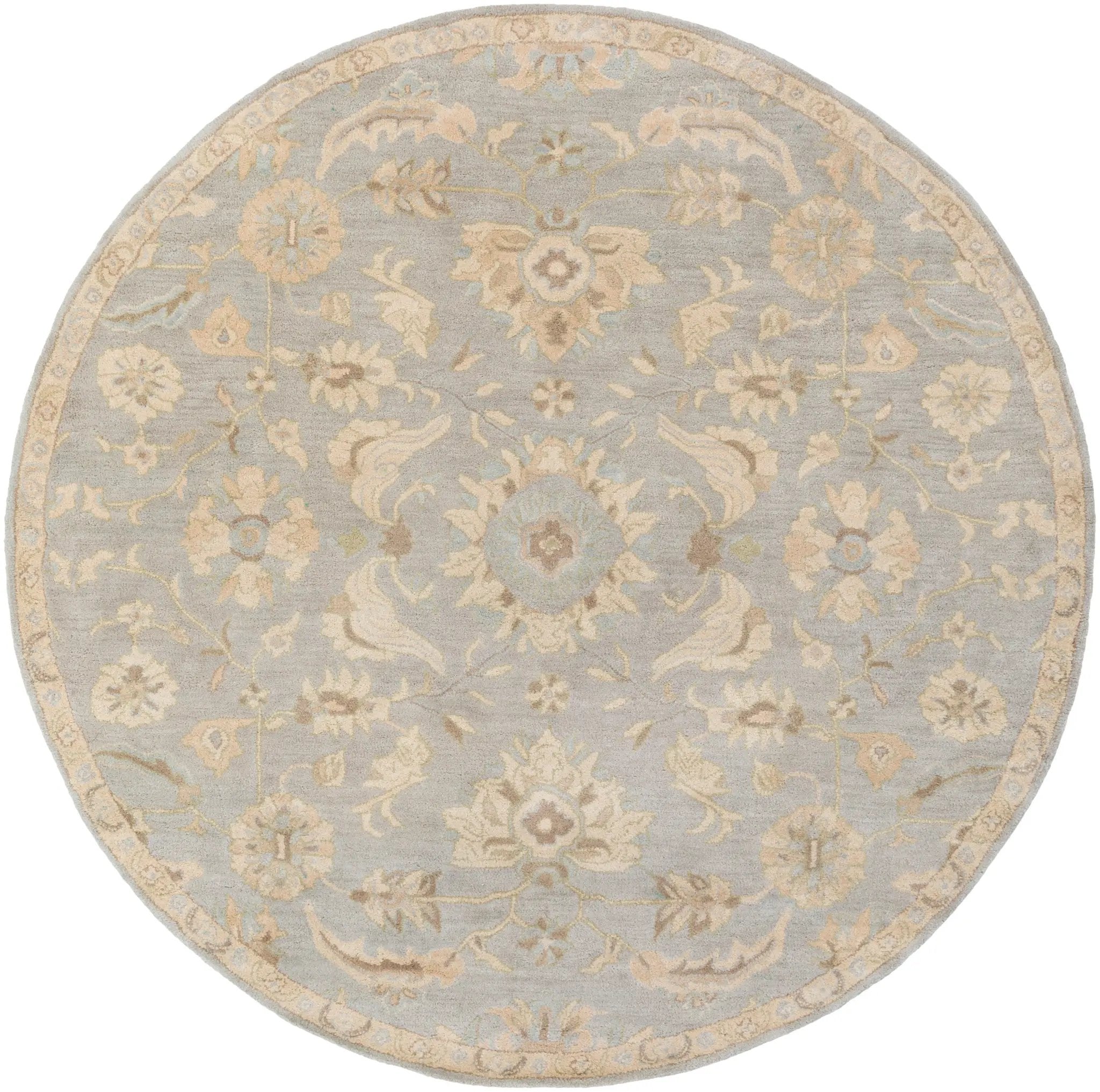 Caesar CAE-1162 Pale-Blue Area Rug by LIVABLISS