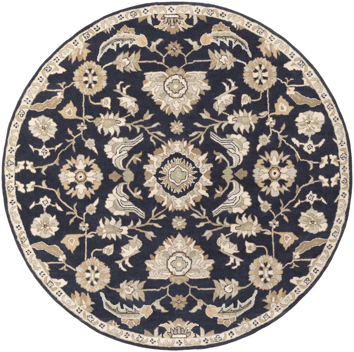 Caesar CAE-1164 Ink-Blue Area Rug by LIVABLISS