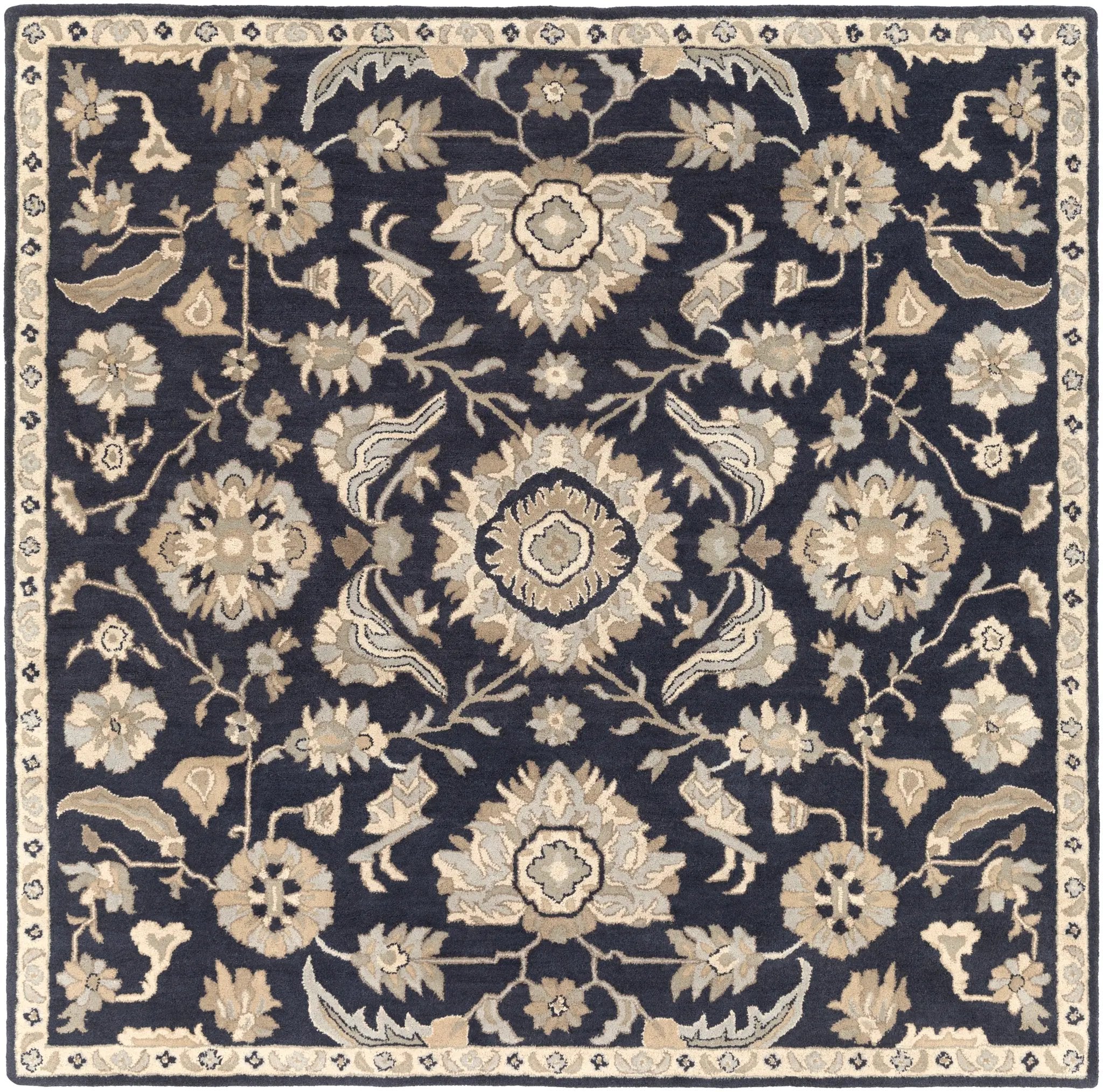 Caesar CAE-1164 Ink-Blue Area Rug by LIVABLISS