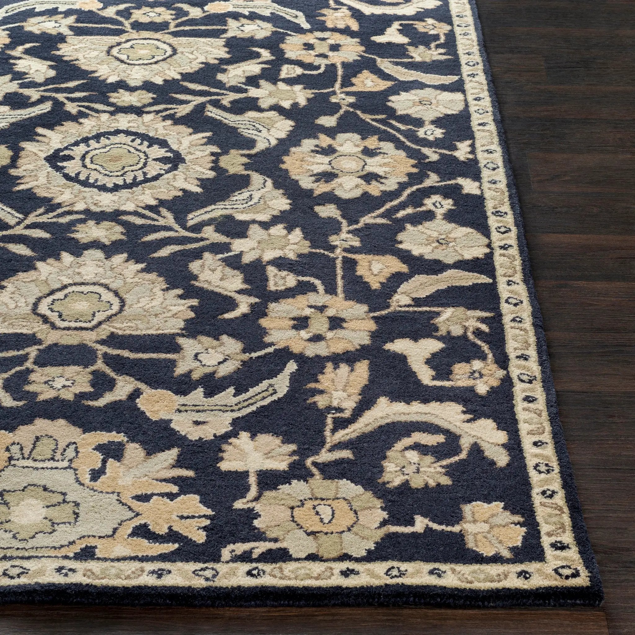 Caesar CAE-1164 Ink-Blue Area Rug by LIVABLISS