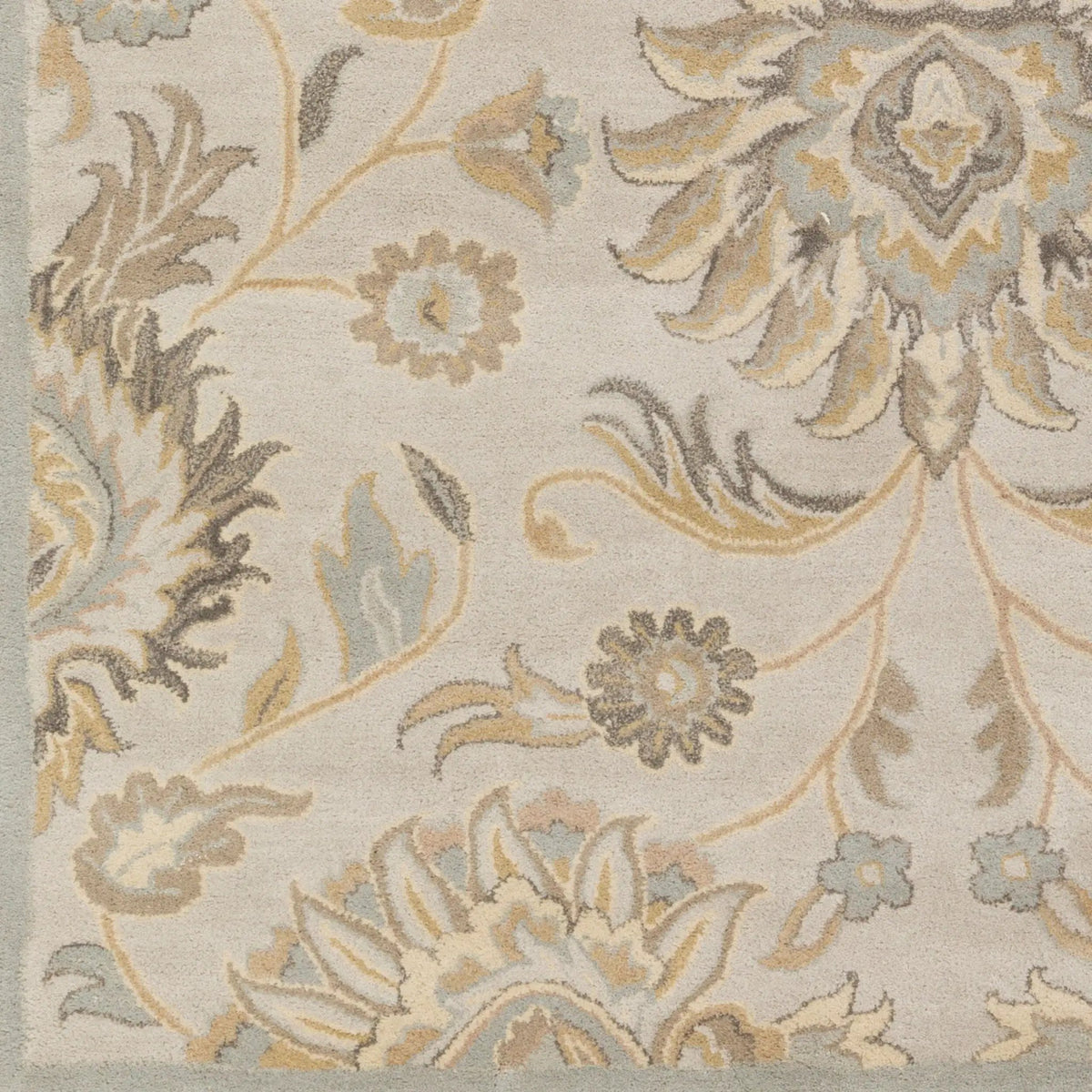 Caesar CAE-1192 Taupe Area Rug by LIVABLISS