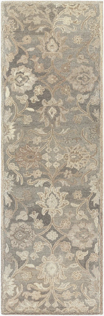 Caesar CAE-1195 Taupe Area Rug by LIVABLISS