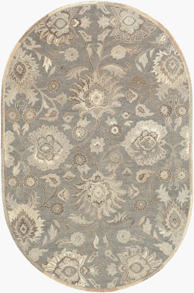 Caesar CAE-1195 Taupe Area Rug by LIVABLISS
