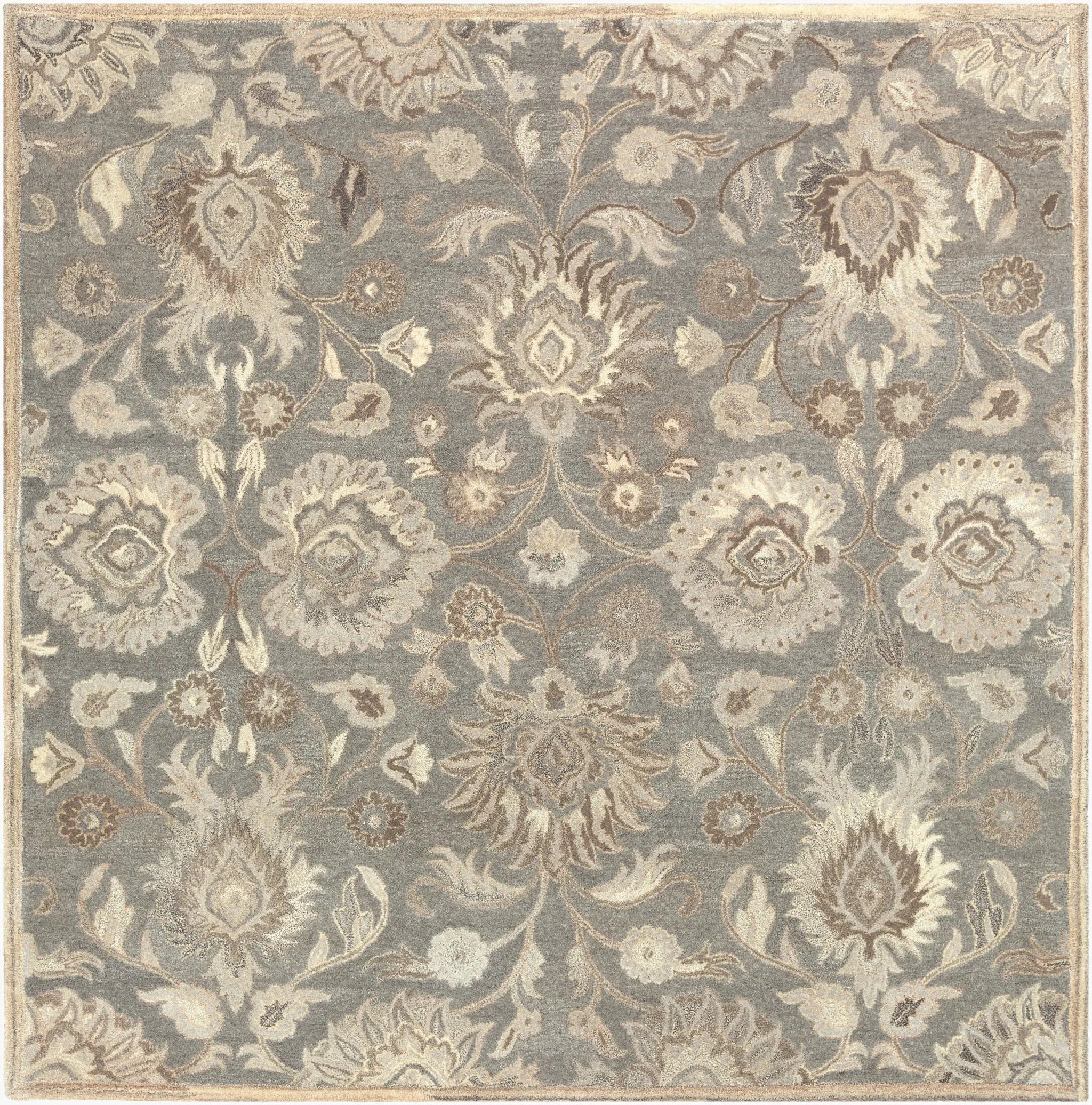 Caesar CAE-1195 Taupe Area Rug by LIVABLISS