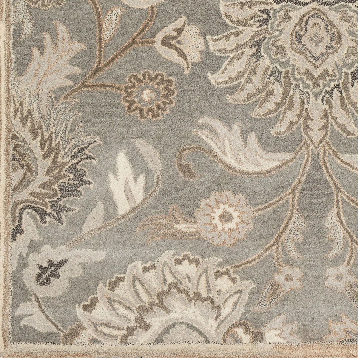 Caesar CAE-1195 Taupe Area Rug by LIVABLISS