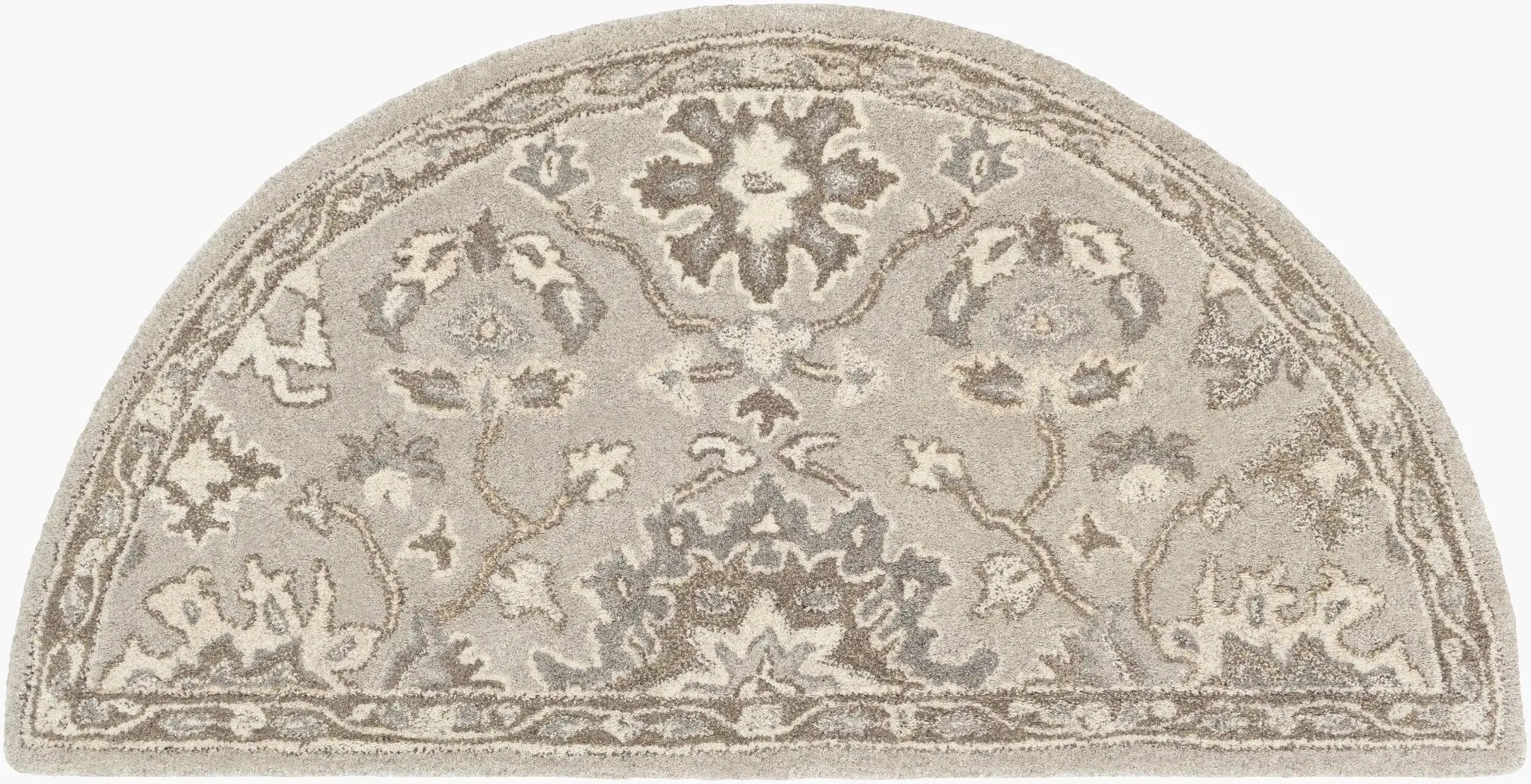 Caesar CAE-1197 Taupe Area Rug by LIVABLISS