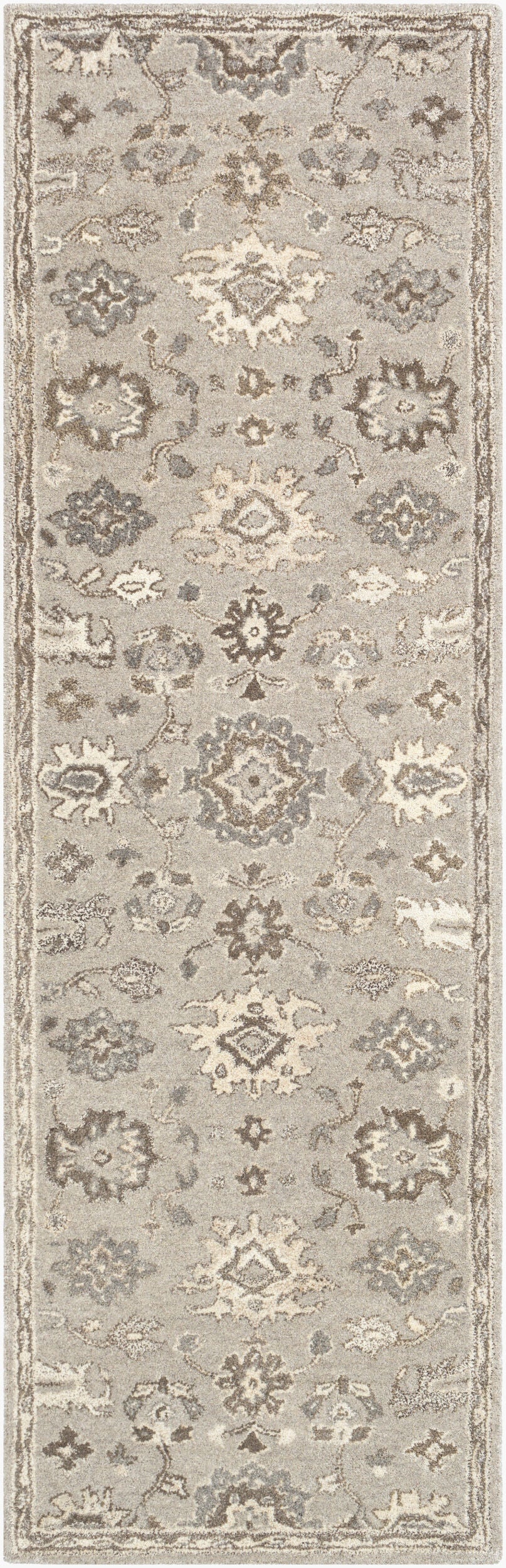 LIVABLISS Caesar CAE-1197 Taupe Hand Tufted Area Rug