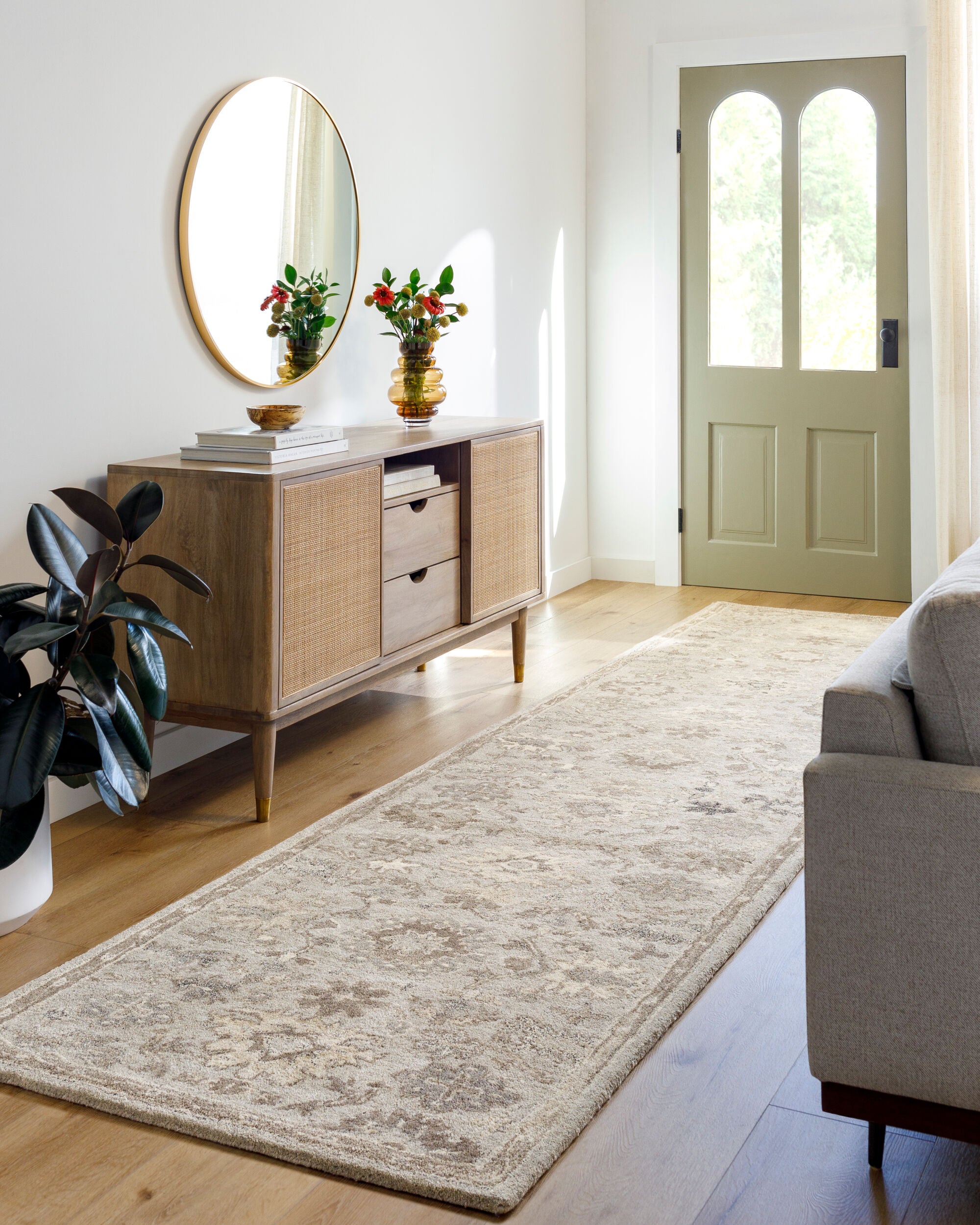 LIVABLISS Caesar CAE-1197 Taupe Hand Tufted Area Rug
