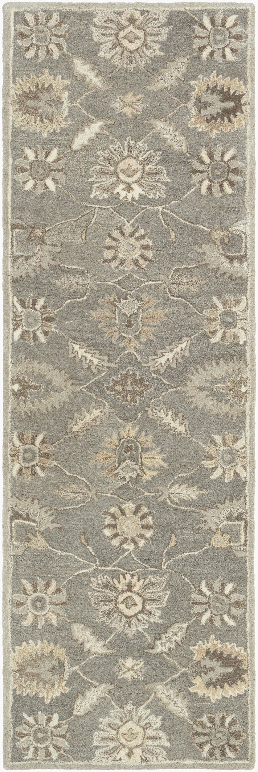 LIVABLISS Caesar CAE-1199 Taupe Hand Tufted Area Rug