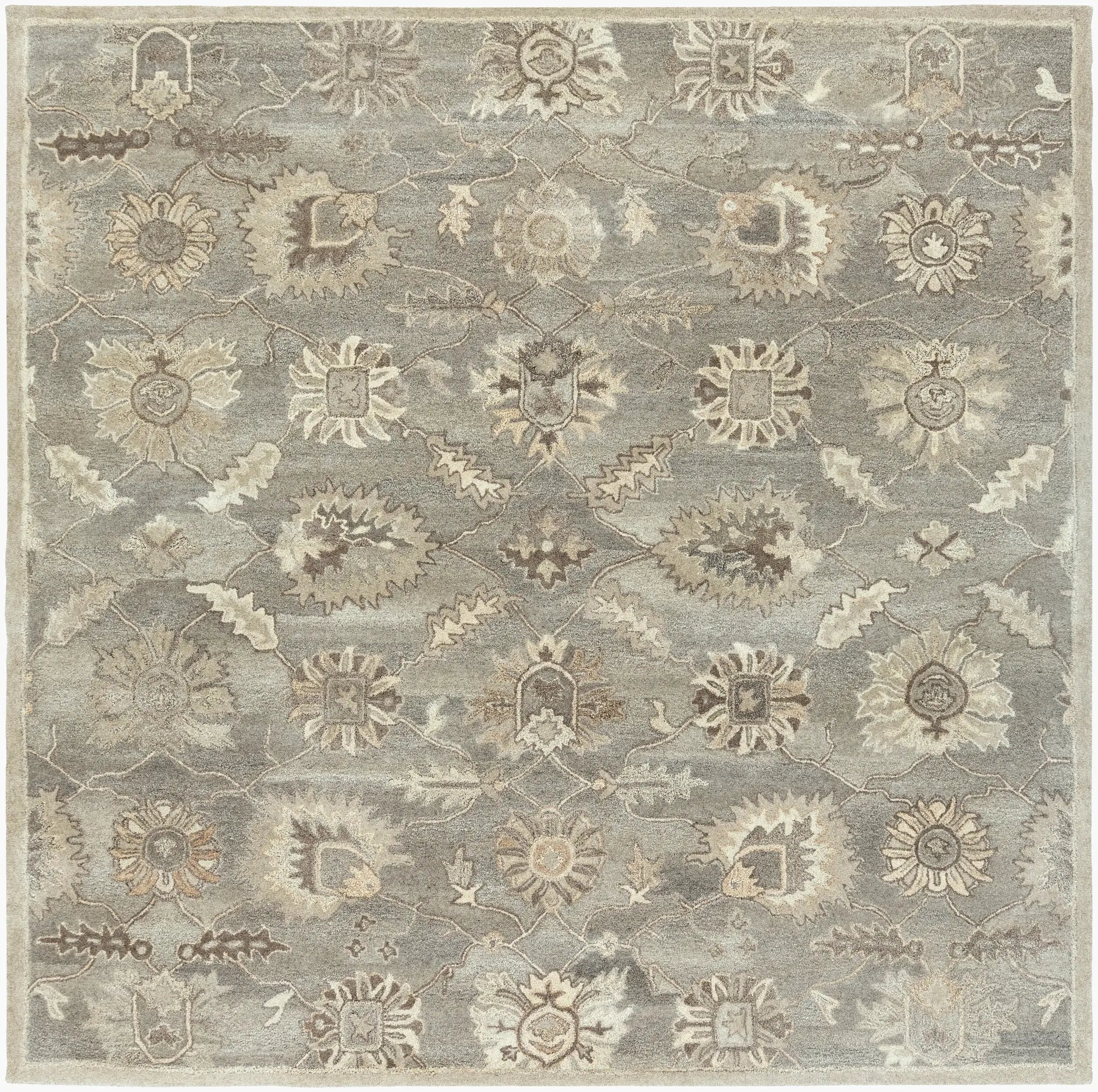 Caesar CAE-1199 Taupe Area Rug by LIVABLISS
