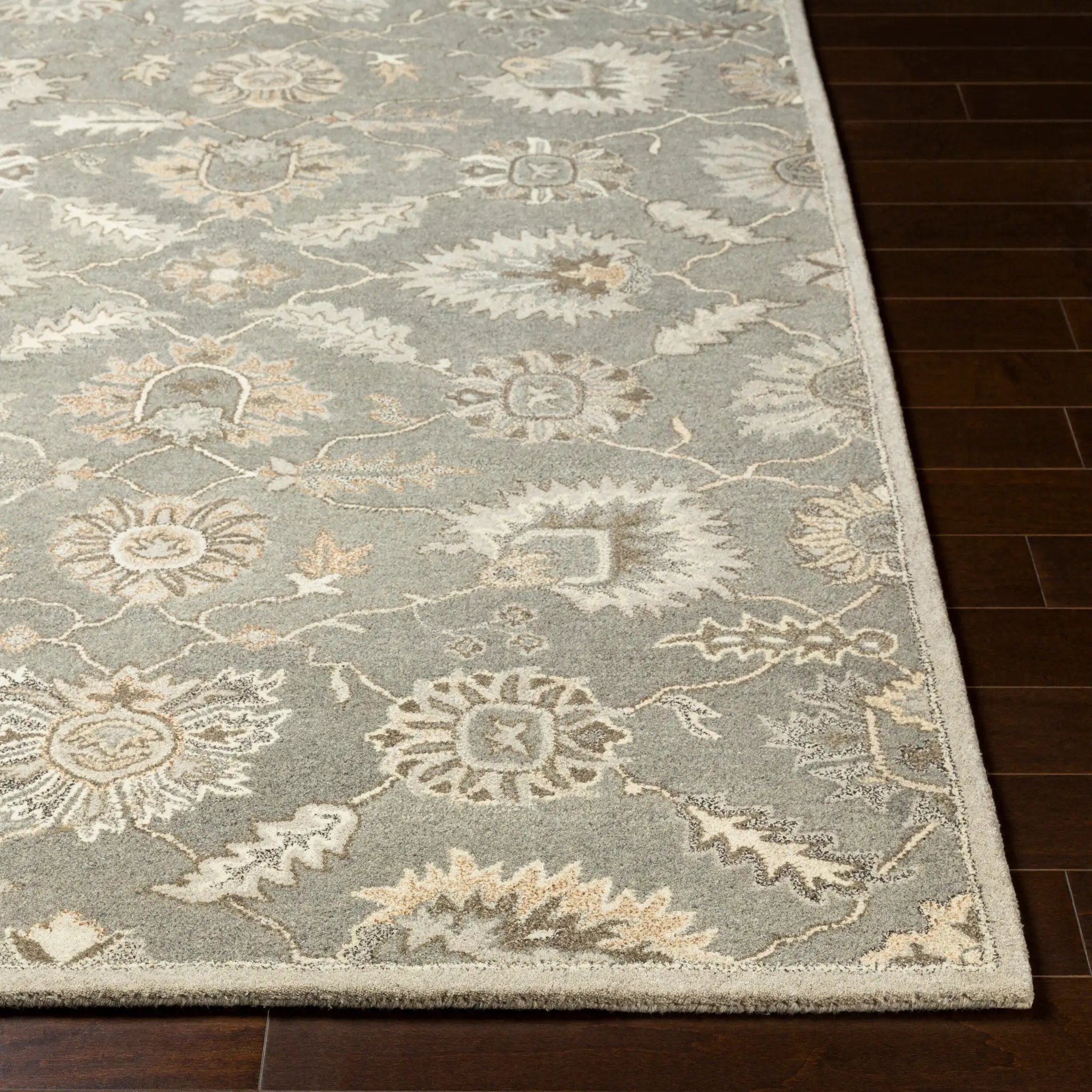 Caesar CAE-1199 Taupe Area Rug by LIVABLISS