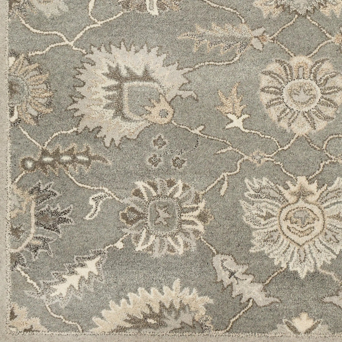 Caesar CAE-1199 Taupe Area Rug by LIVABLISS