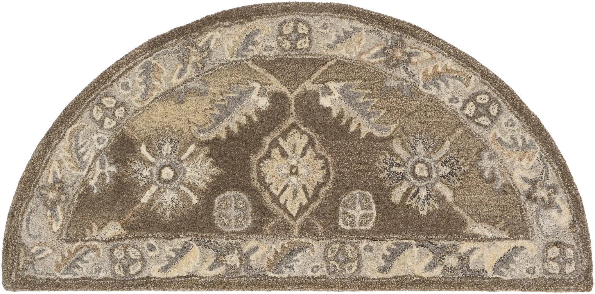 Caesar CAE-1200 Charcoal Area Rug by LIVABLISS