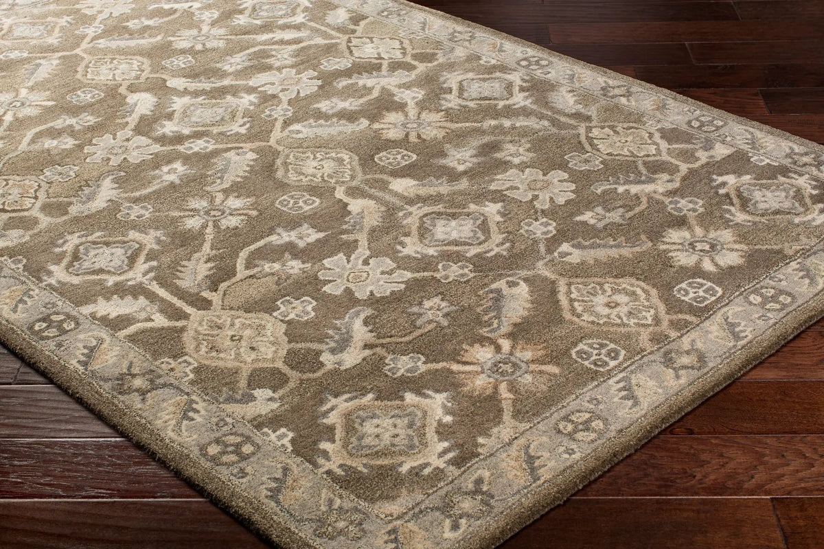Caesar CAE-1200 Charcoal Area Rug by LIVABLISS