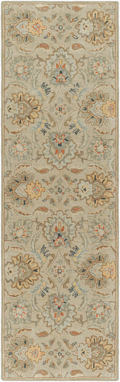 Caesar CAE-1227 Medium-Gray Area Rug by LIVABLISS