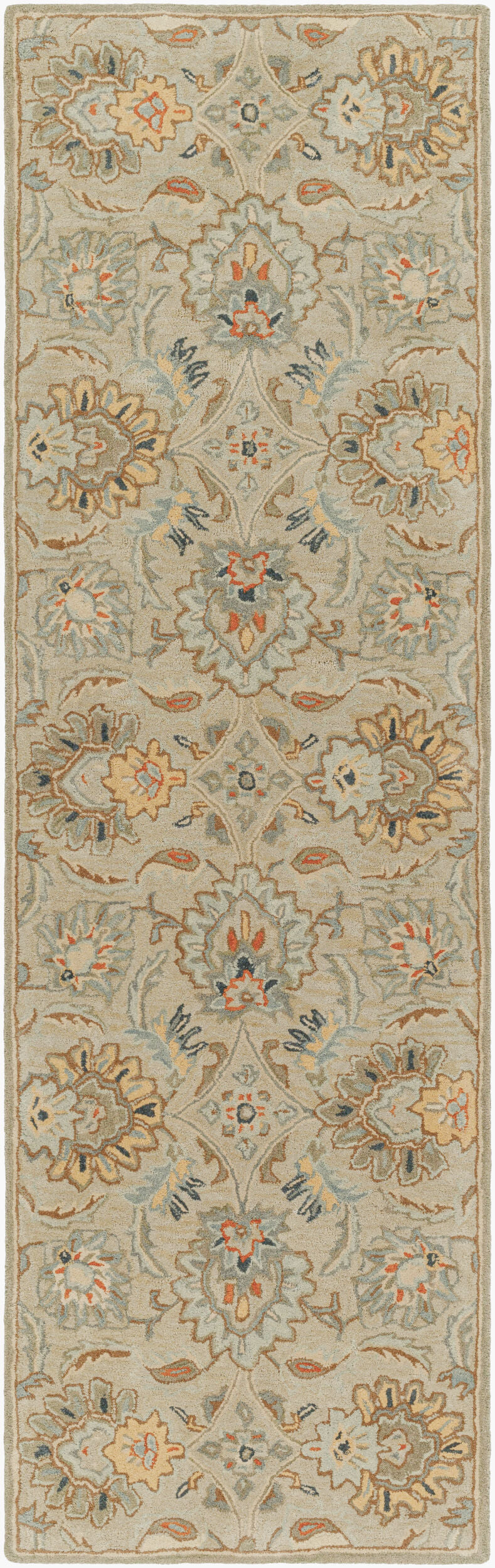 LIVABLISS Caesar CAE-1227 Medium Gray Hand Tufted Area Rug